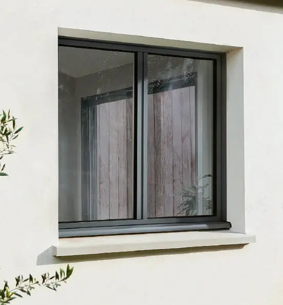 Fenêtre aluminium 2 vantaux Fenêtre aluminium 2 vantaux